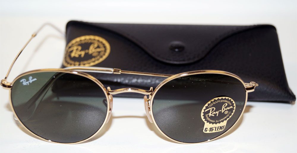 Ray-Ban Sonnenbrille RAY BAN Sonnenbrille Sunglasses RB 3447 001 Gr.47