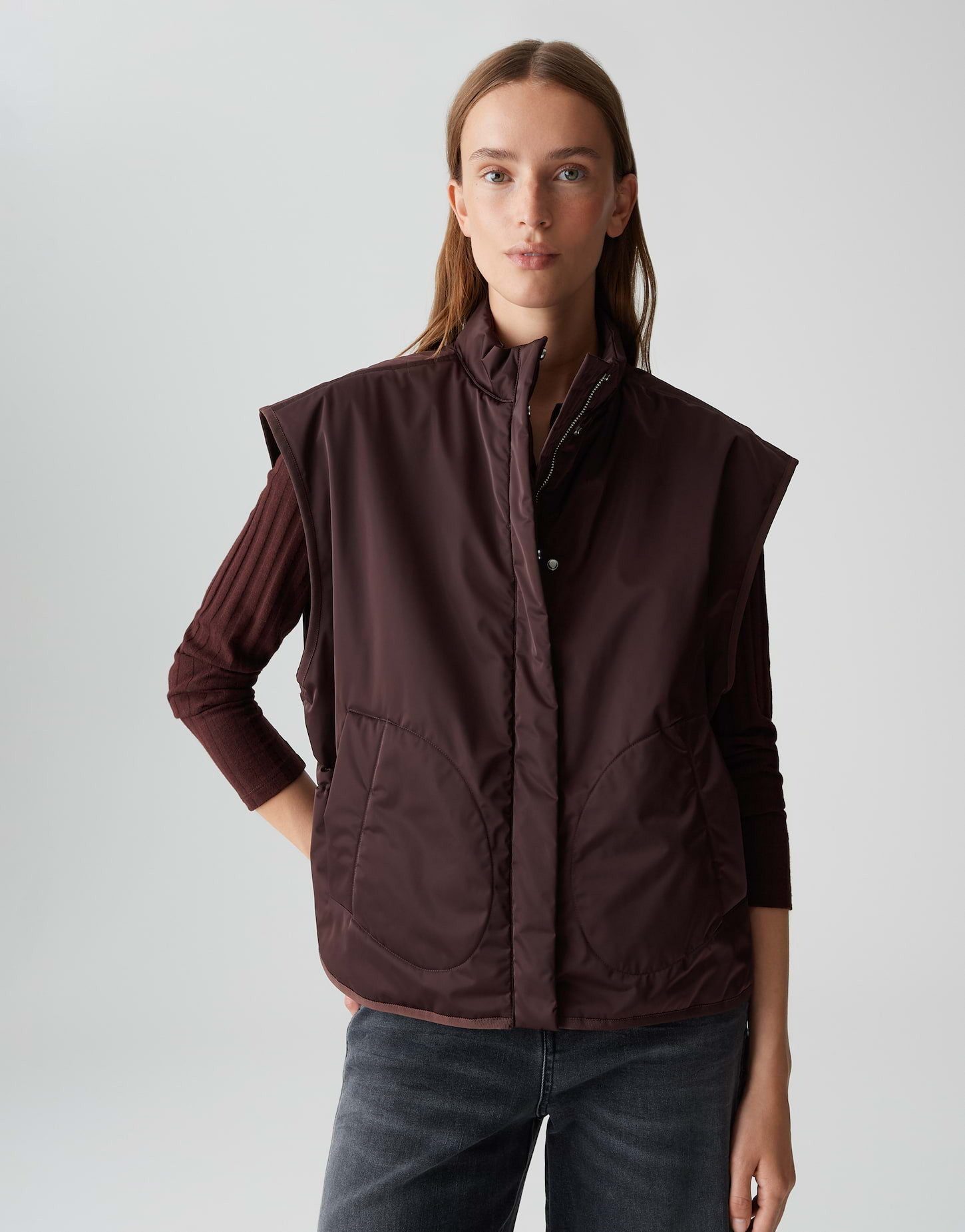 OPUS Steppweste WINEMA wasserabweisend leicht talliert, Innentasche, verdec günstig online kaufen