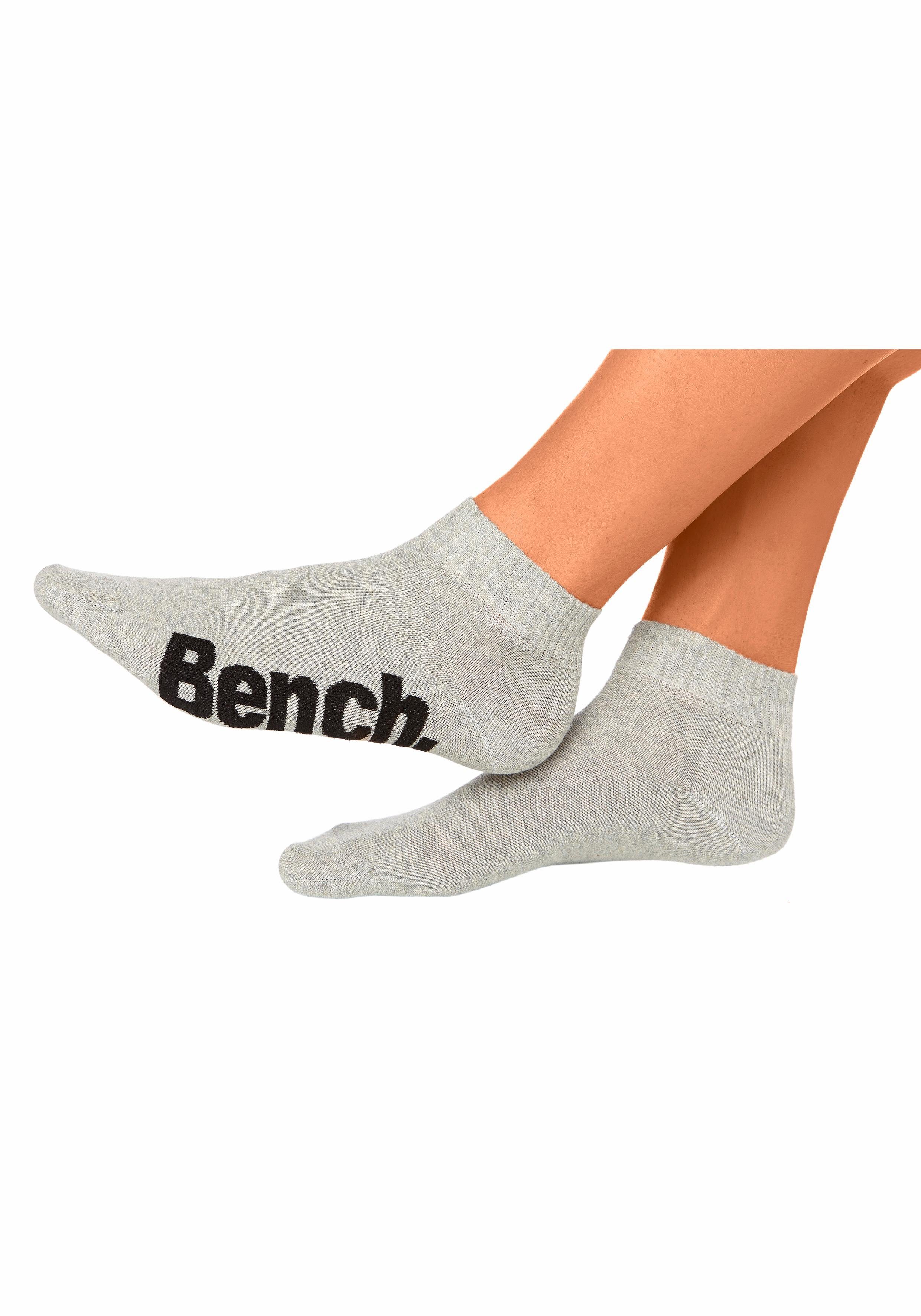 Bench. Kurzsocken (Packung, 6-Paar) mit komfortablem Rippbündchen