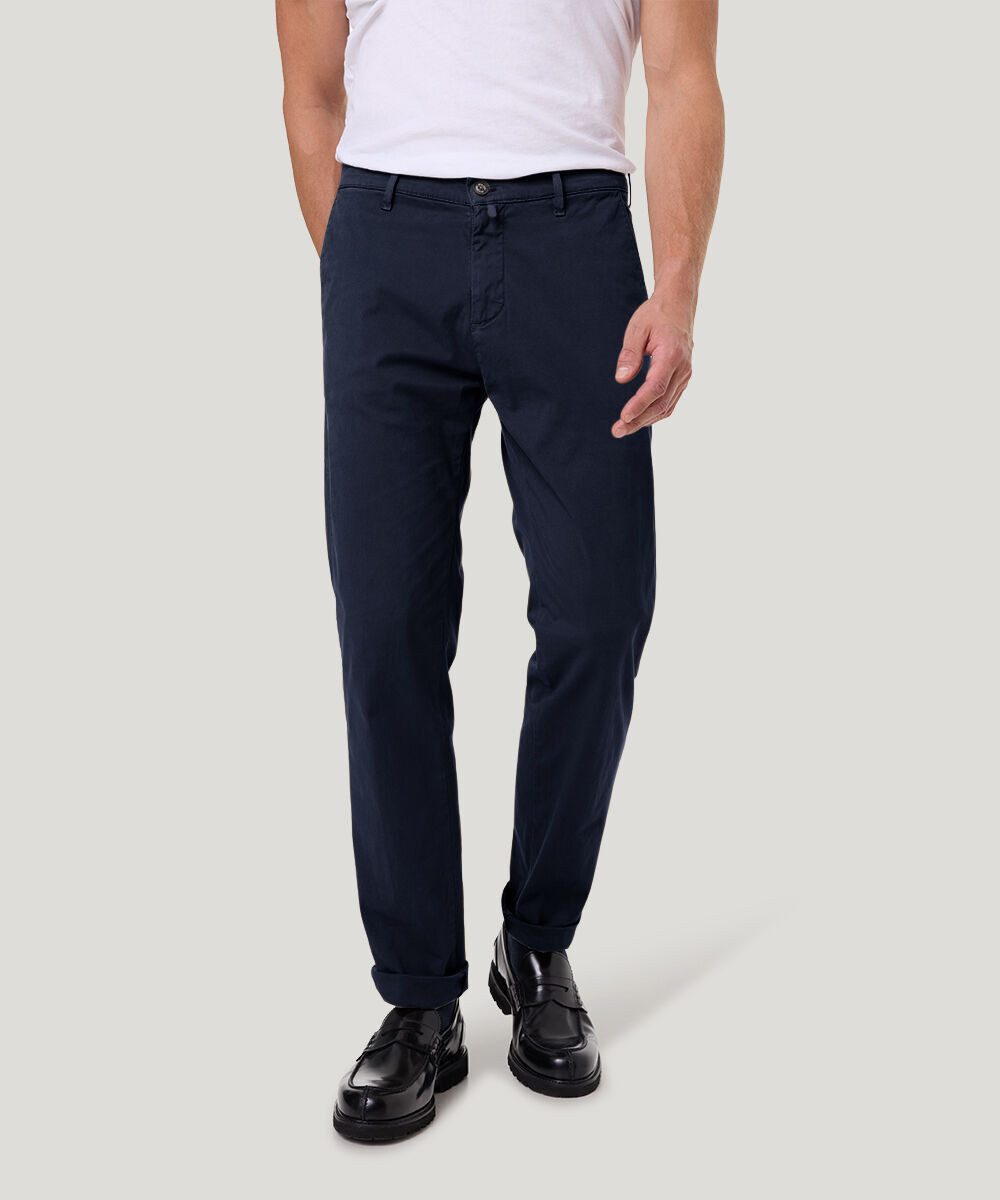 Pierre Cardin Chinohose Colmar (1-tlg) mit geradem Schnitt