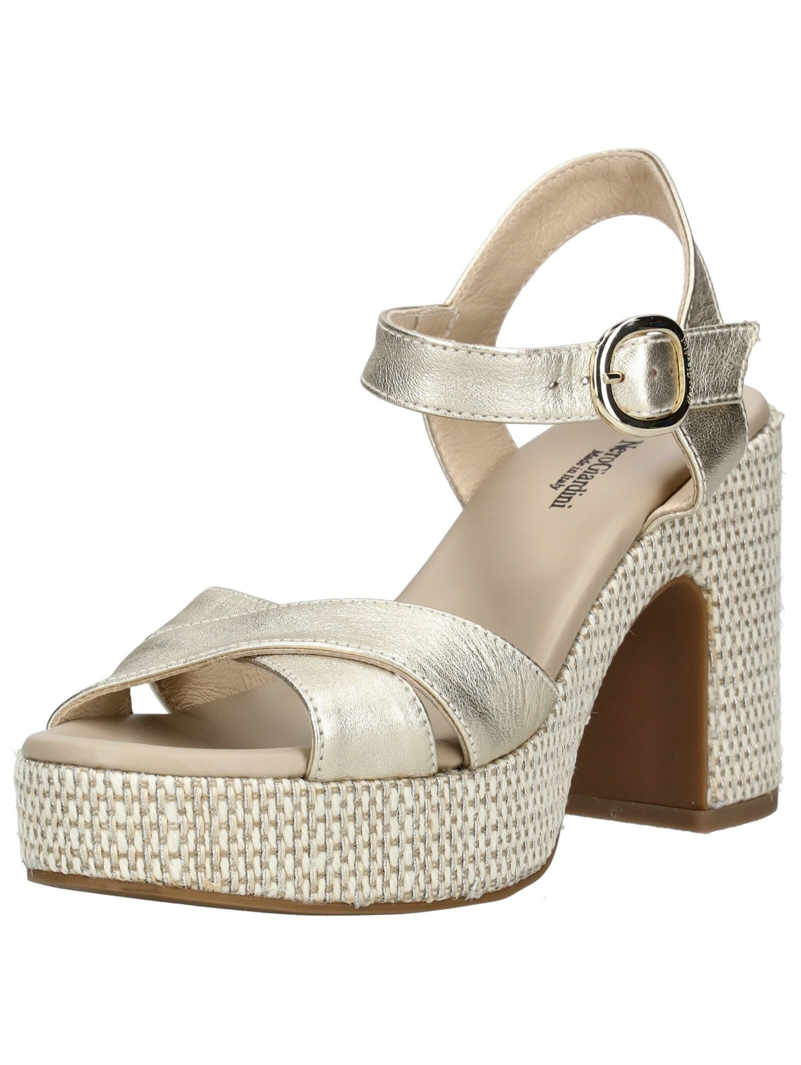 Nero Giardini Sandalen Leder High-Heel-Sandalette