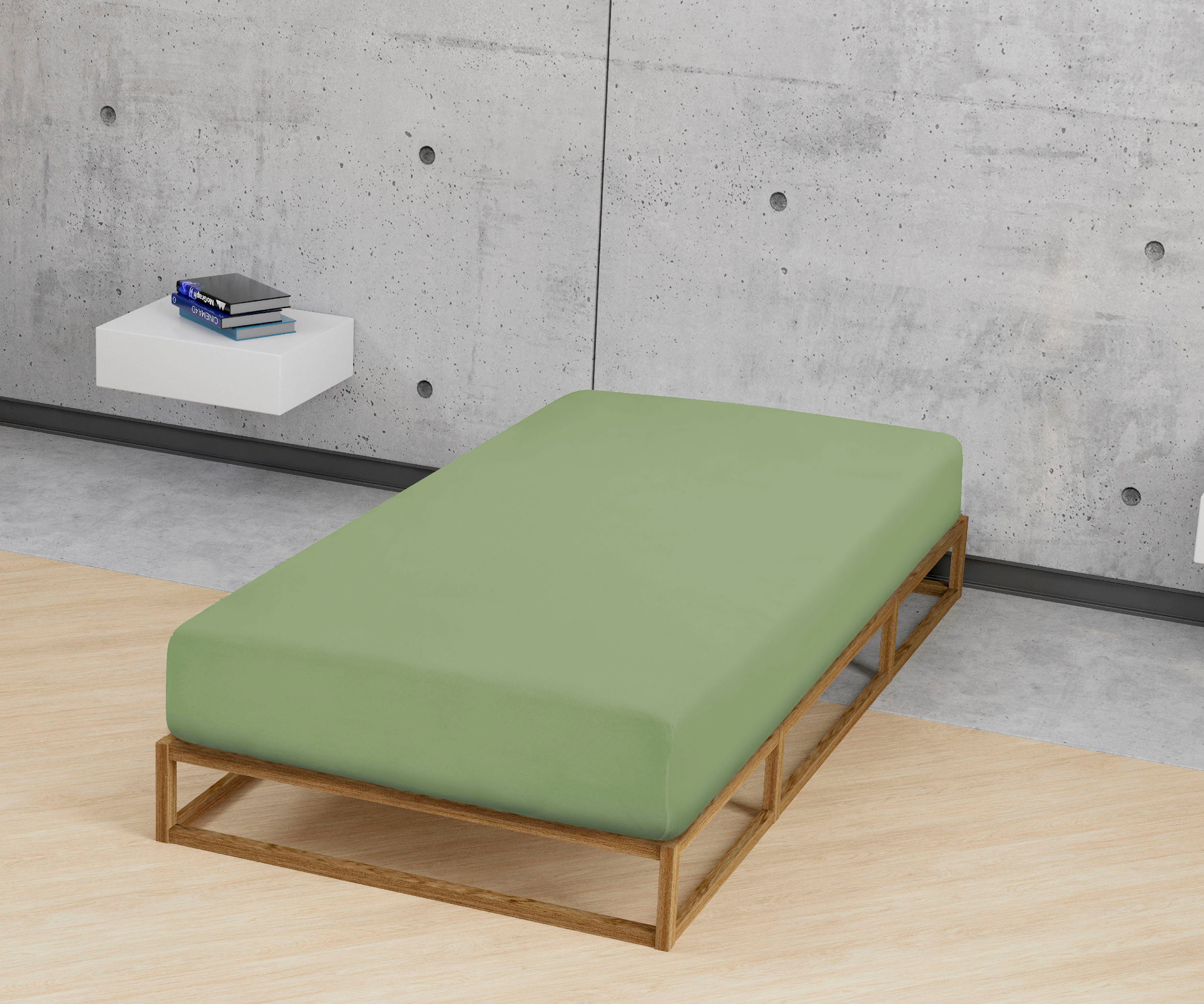 Biberna Spannbettlaken Biber in Gr. 90x200, 140x200 oder 180x200 cm, Biber, günstig online kaufen