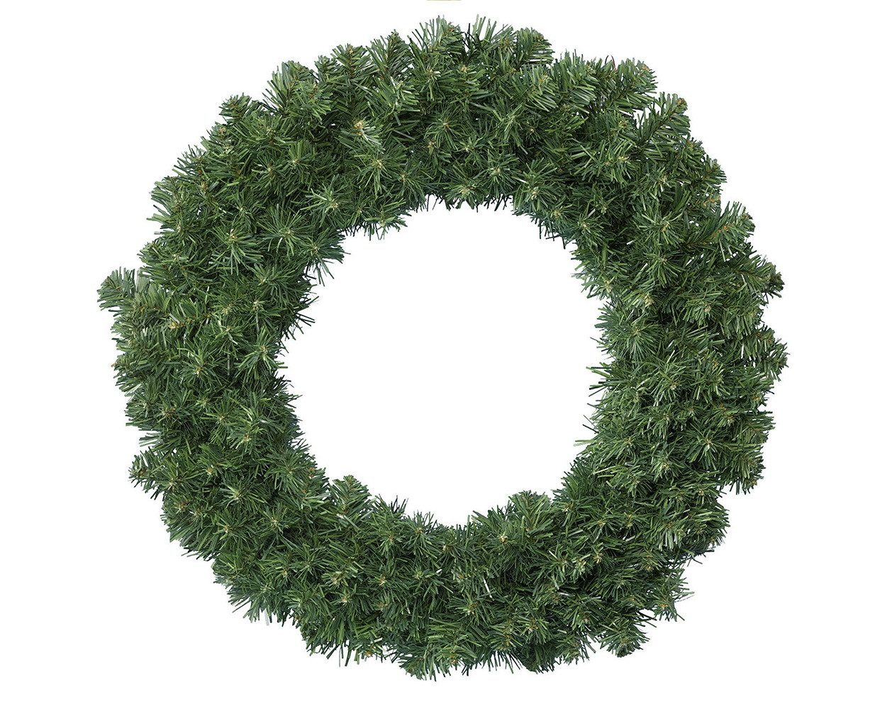 Kaemingk Adventskranz, Tannenkranz 35cm künstlich Indoor & Outdoor grün