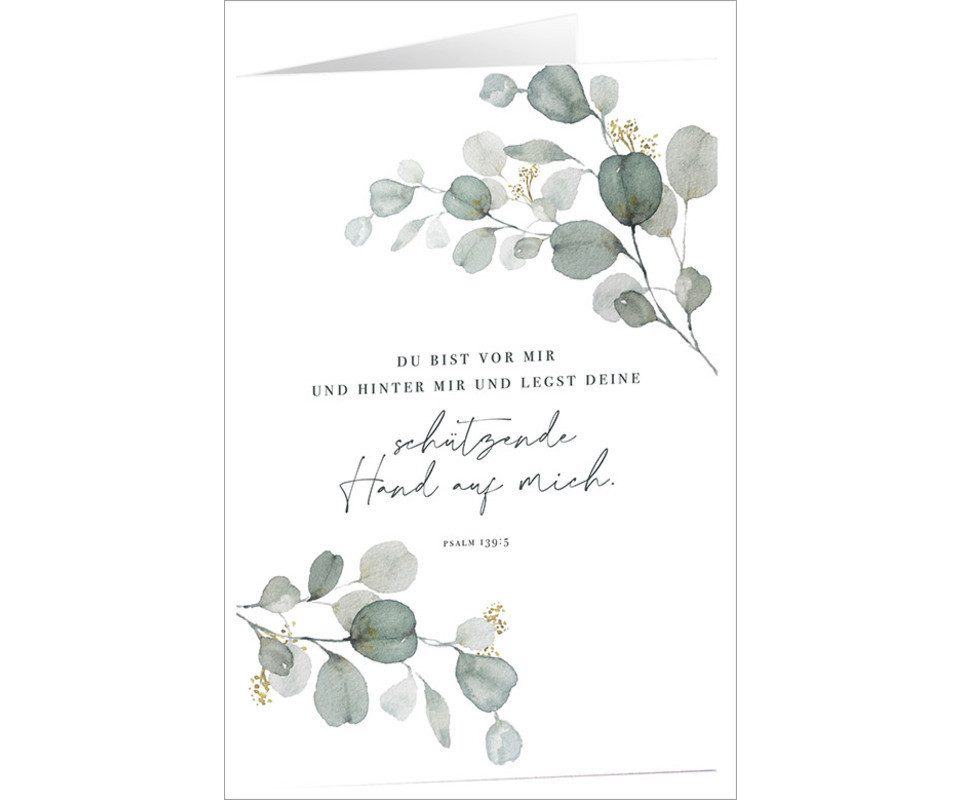 Adeo Services Grußkarten Glaube, Hoffnung, Liebe - Faltkarten-Set