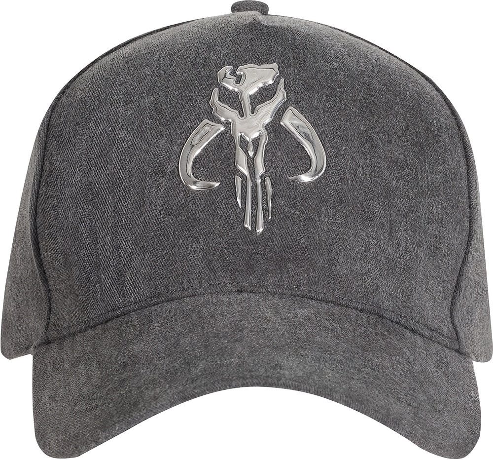 Star Wars Snapback Cap The Mandalorian Silver Creat Cap