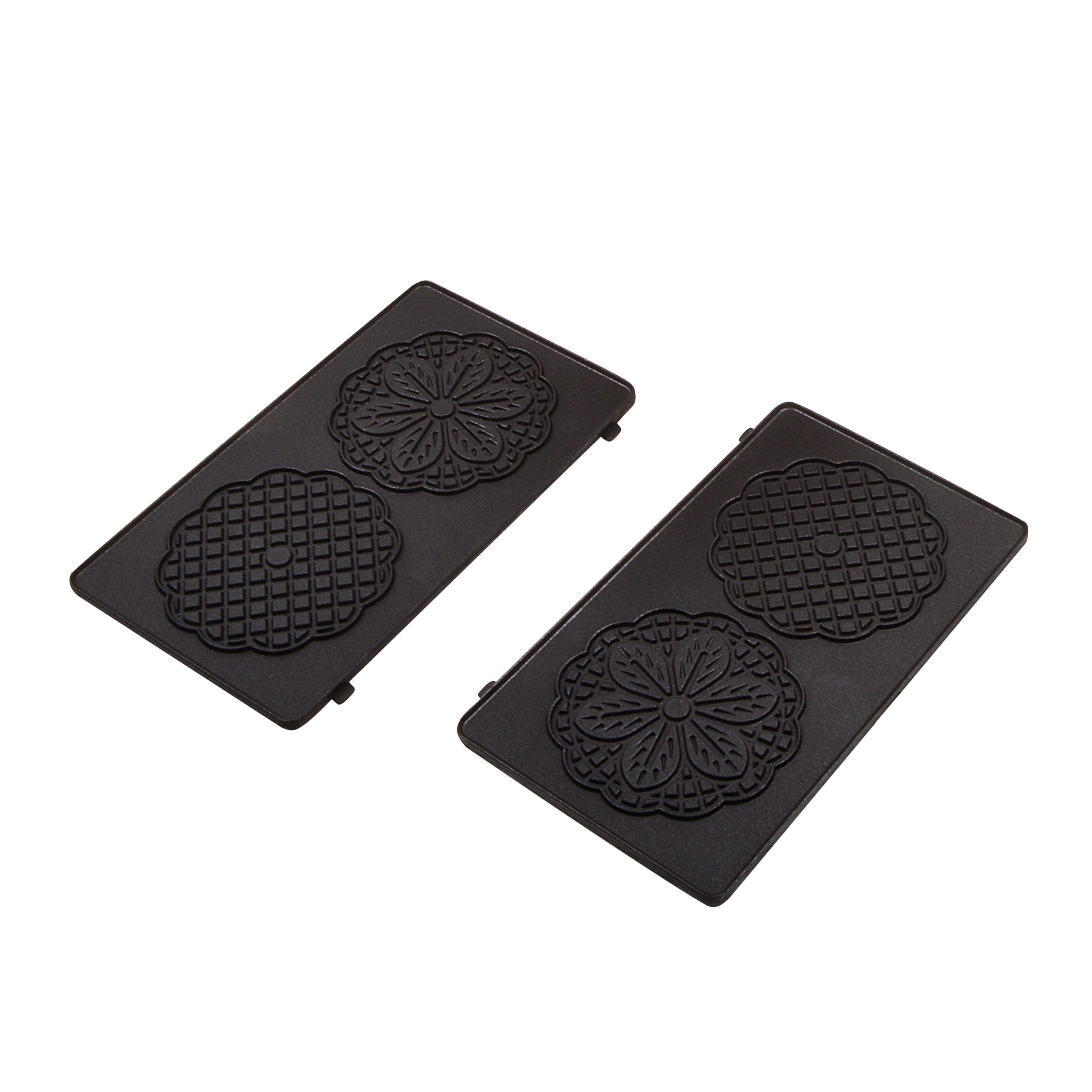 Tefal Pancakeplatten Snack Collection Blumenform Platte №7 XA800712, Kunststoff, Feingebäck Set