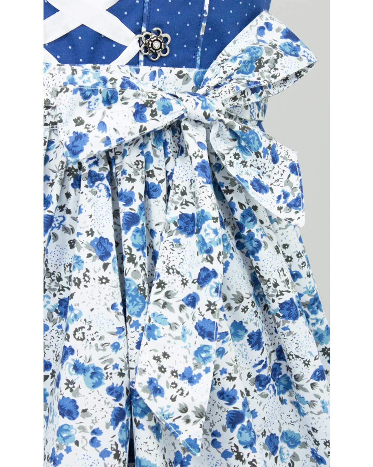 Maddox Dirndl Kinderdirndl 'Zillertal' 3-tlg., Blümchenmuster B – Bild 5 von 5