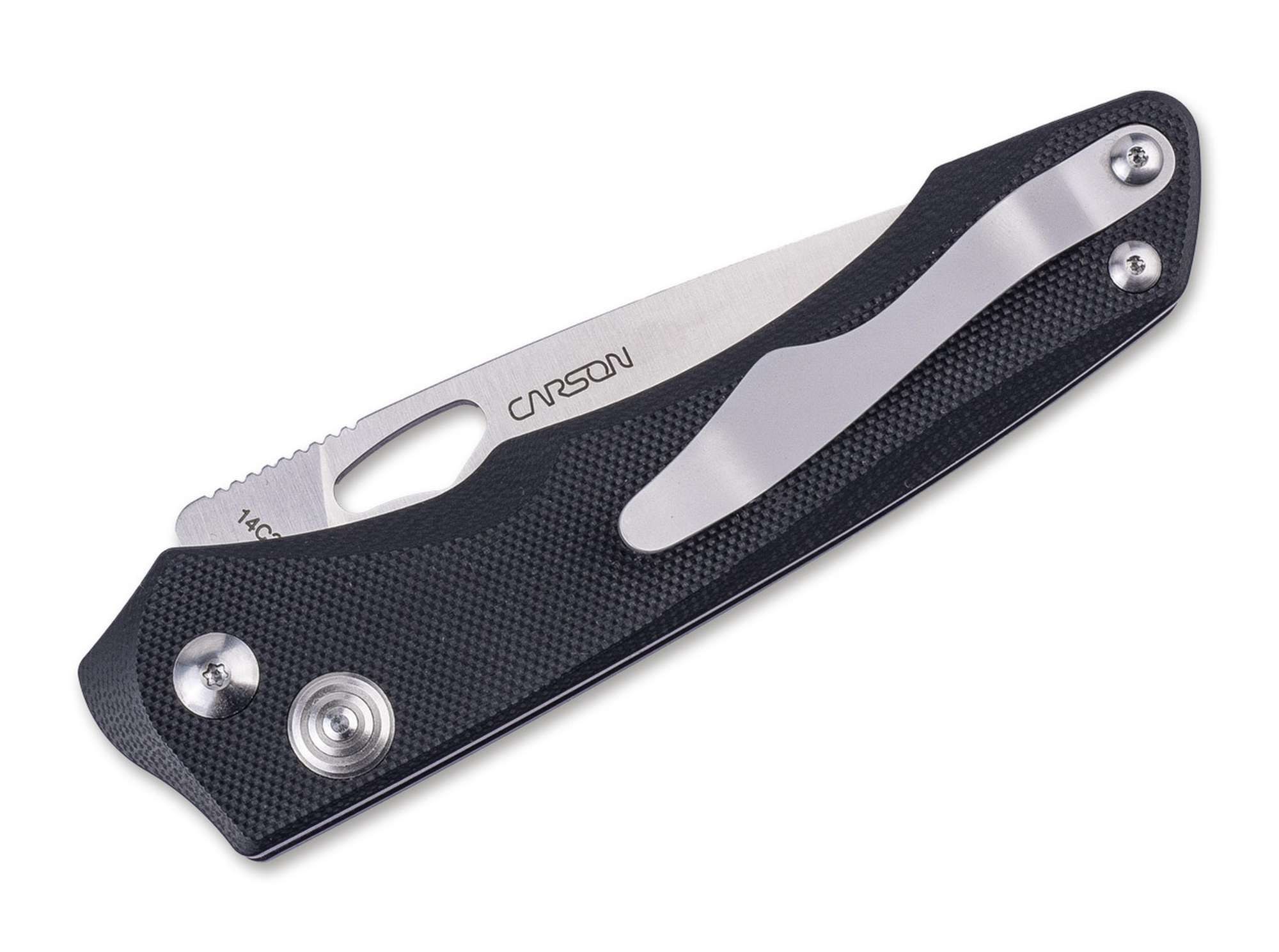 Real Steel Taschenmesser Real Steel Griffin Pro G10 Black Satin