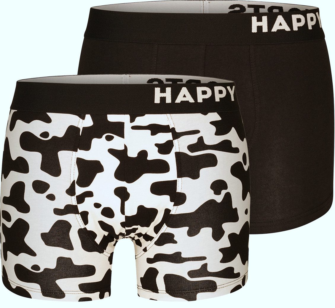 HAPPY SHORTS Retro Pants 2-Pack Trunks günstig online kaufen