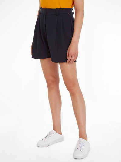 Tommy Hilfiger Shorts MD CORE PLEATED SHORT mit Abnähern