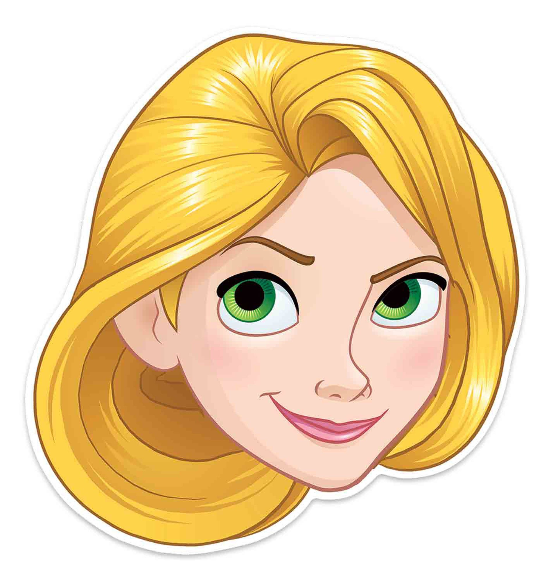 Verkleidungsmaske Disney - Masken - Rapunzel Maske