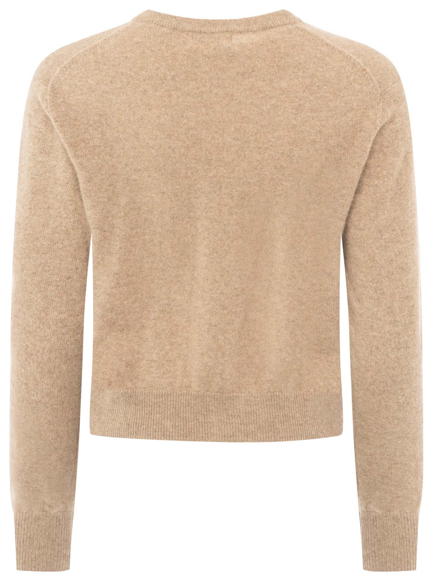 Zwillingsherz Cardigan 100% Kaschmir Cardigan "Perlmutt Knöpfe" 100% Kaschmir, Knopfleiste, Perlmutt Knöpfe – Bild 2 von 3