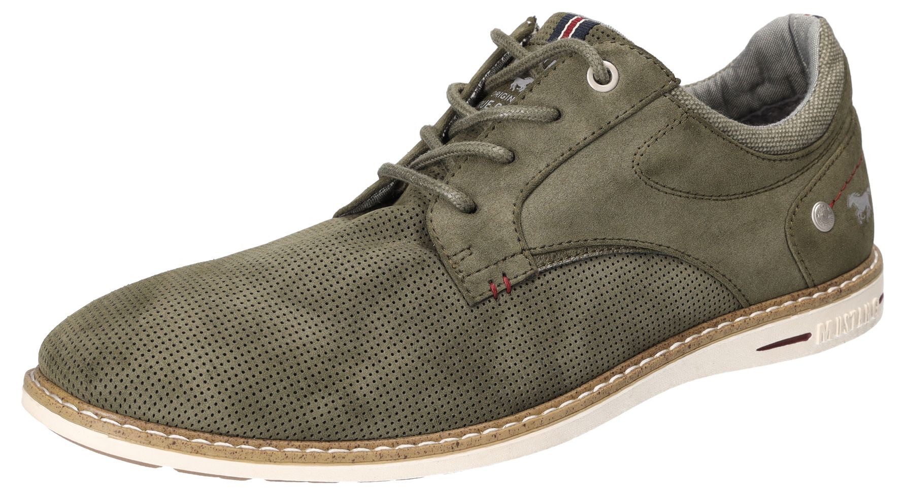 Mustang Shoes Schnürschuh, Freizeitschuh, Halbschuh, Schnürschuh günstig online kaufen