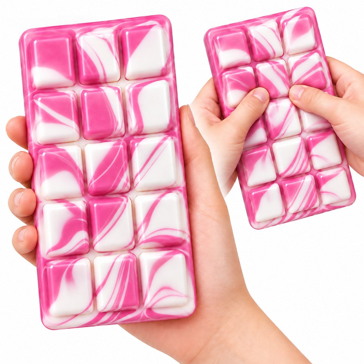 Candy & Bar Greifling Squishy Schokoladentafel – weiches Fidget Toy in verschiedenen Farben