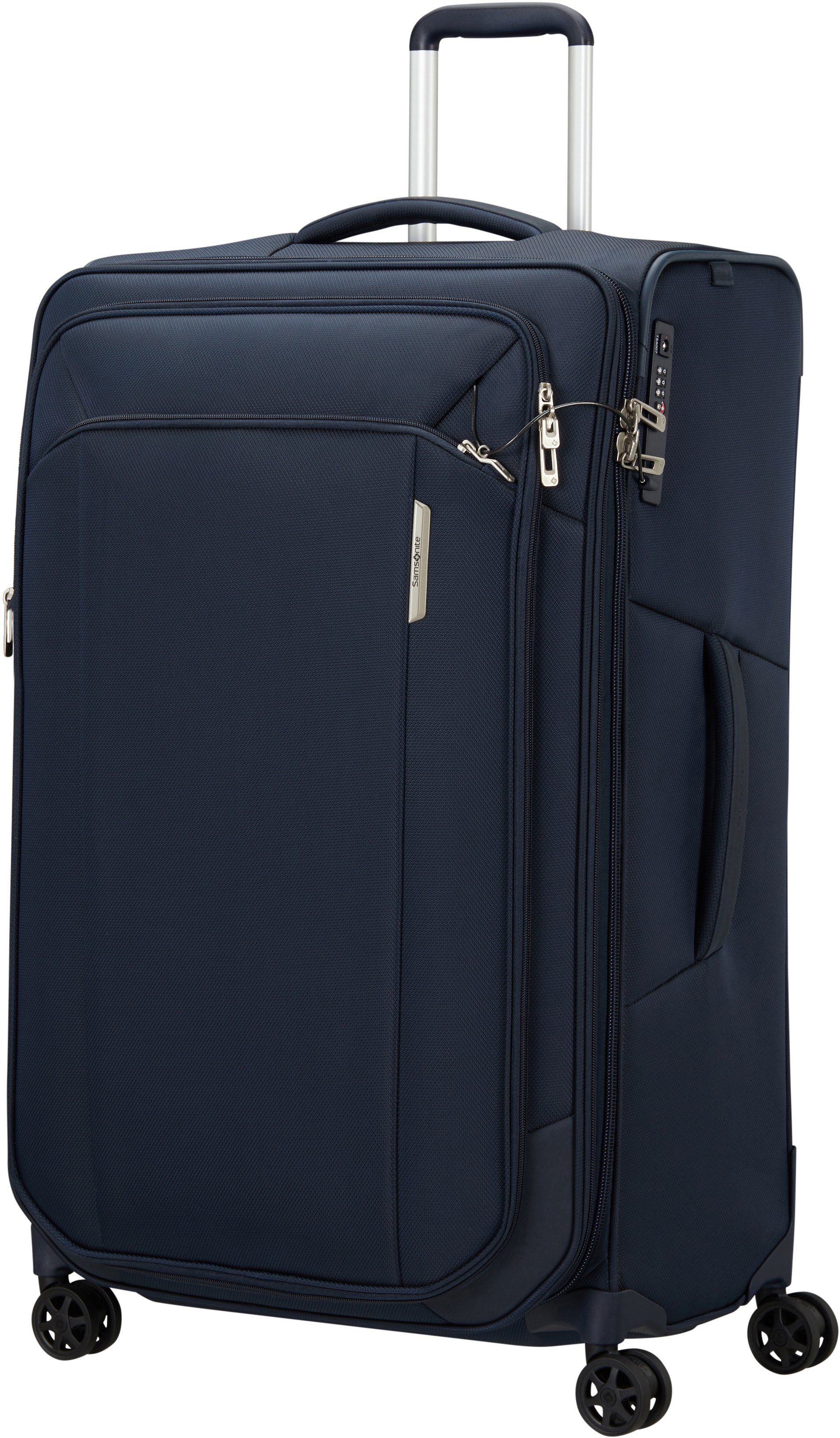 Samsonite Koffer RESPARK 79 EXP, 4 Rollen, Reisekoffer Weichschalenkoffer TSA-Zahlenschloss