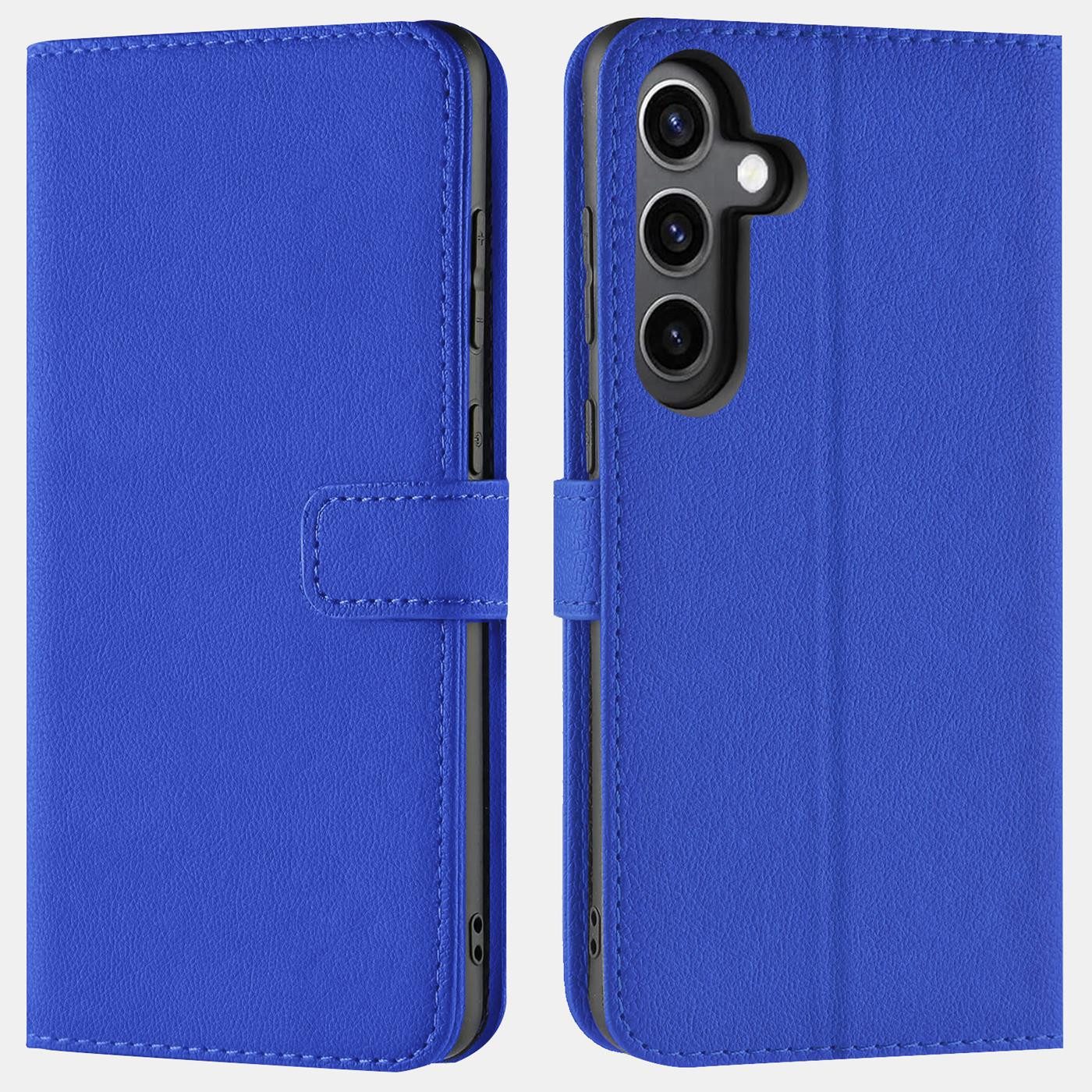 CoolGadget Handyhülle Wallet Klapp Tasche Book Case für Samsung Galaxy S24 FE 6,7 Zoll, Hülle Klapphülle Flip Cover Etui Schutzhülle