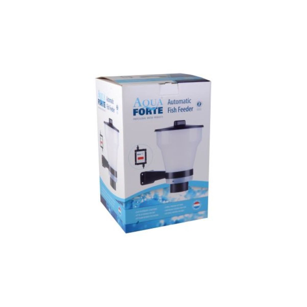 Aquaforte Fisch-Futterautomat Aquaforte Professioneller Futterautomat 7 Liter für Koifutter geeigne