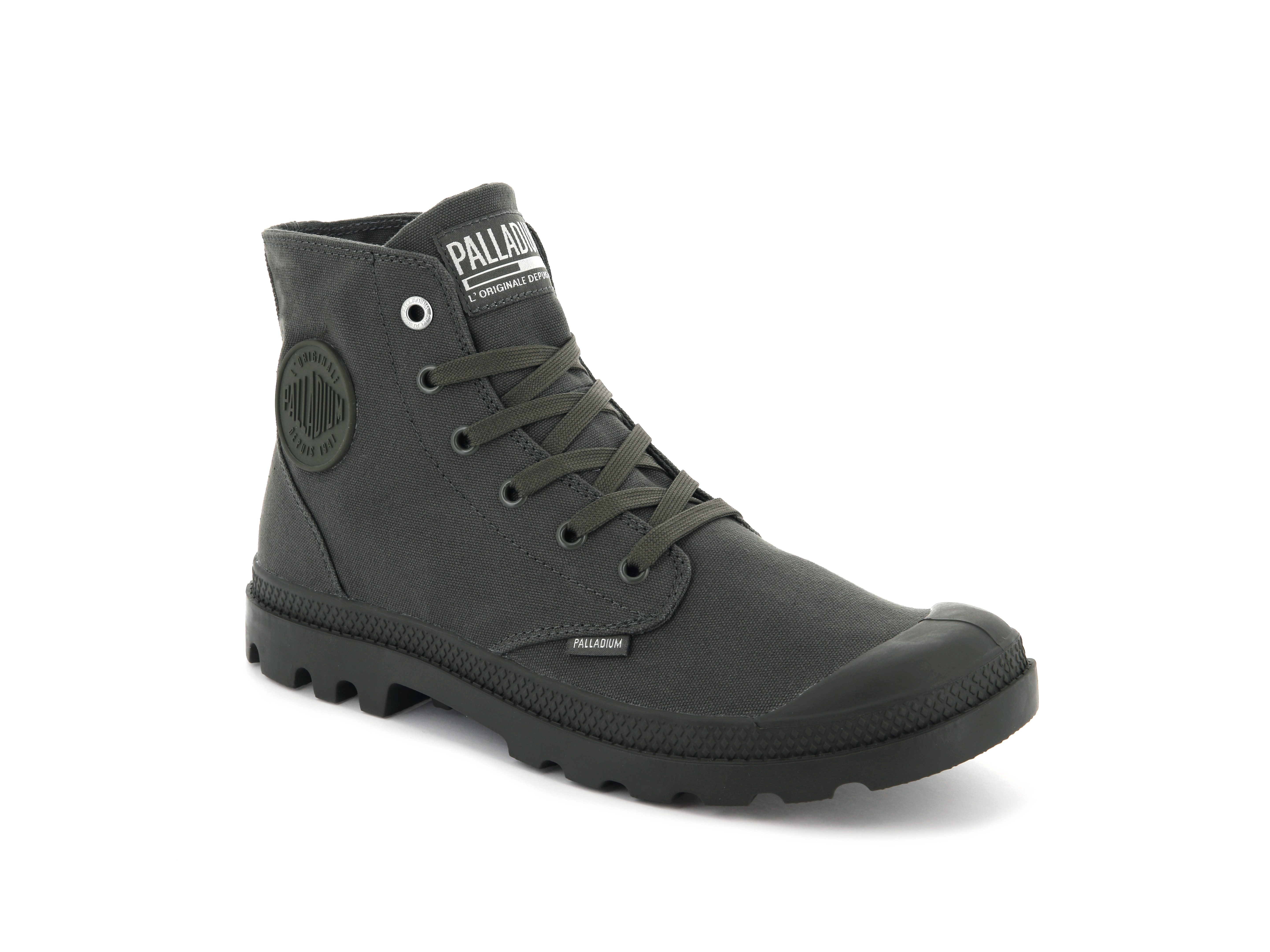 Palladium MONO CHROME Schnürboots Schnürstiefel, Schnürstiefelette aus Canvas