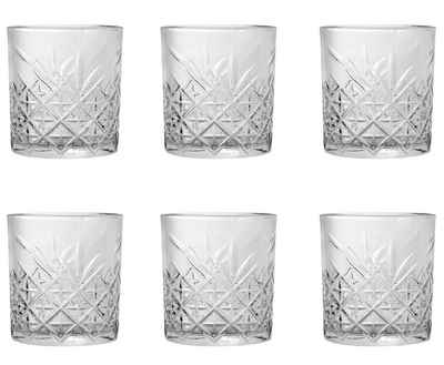KS-Direkt Whiskyglas Whiskyglas Gläser Set Kristallglas 340 ml Whisky-Glas, Spühlmaschinenfest