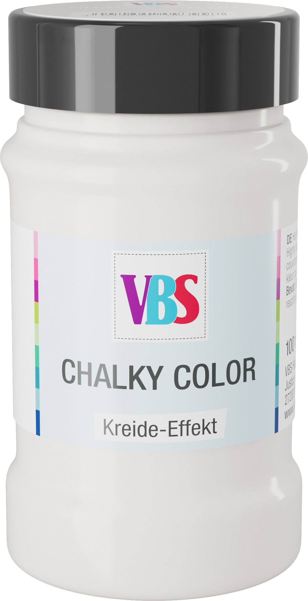 VBS Kreidefarbe Chalky Color, 100 ml, trocknet matt auf