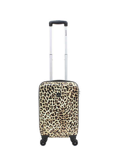 Saxoline® Koffer Leopard, mit Tragegriff