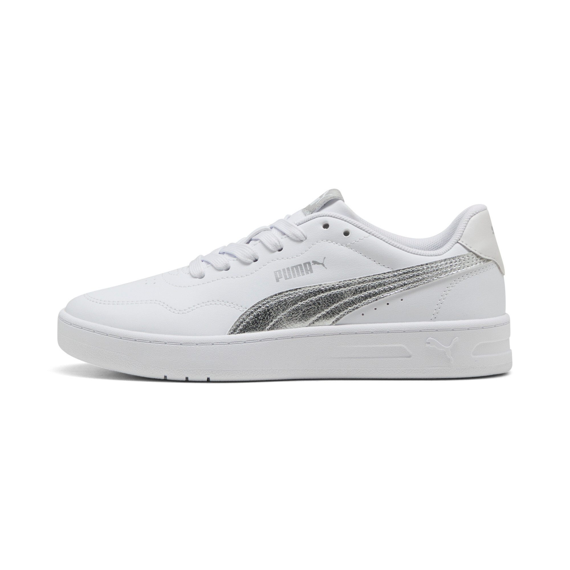PUMA COURT LALLY METALLIC WHISPER Sneaker für sportlichen Look im Alltag, atmungsaktives Innenmaterial