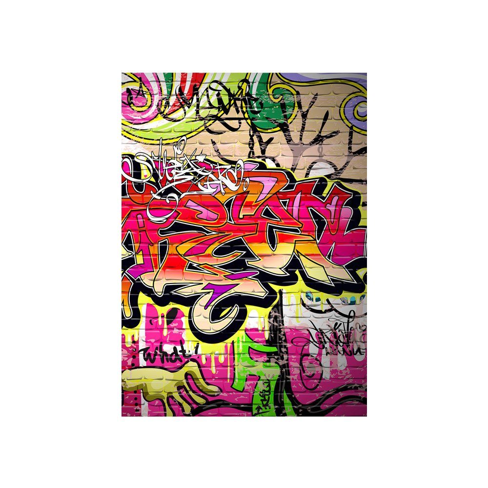 Fototapete 220, Kinderzimmer Graffiti Graffiti Streetart Graffitti bunt no. Sprayer liwwing Fototapete
