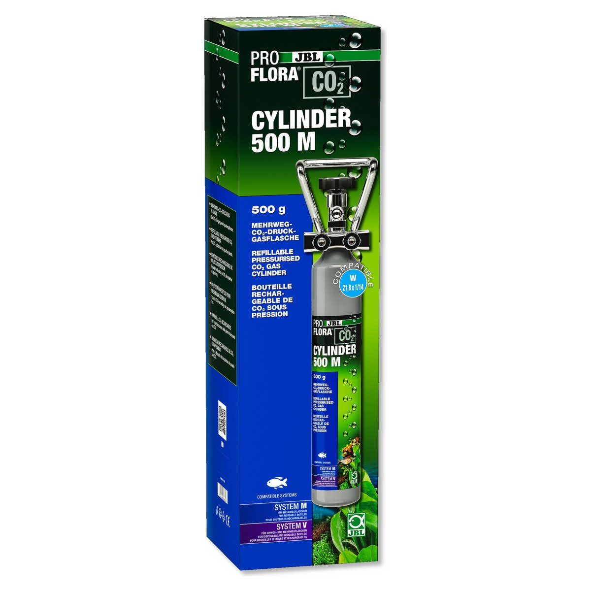 JBL GmbH & Co. KG CO2 Diffusor ProFlora CO2 Cylinder 500 M