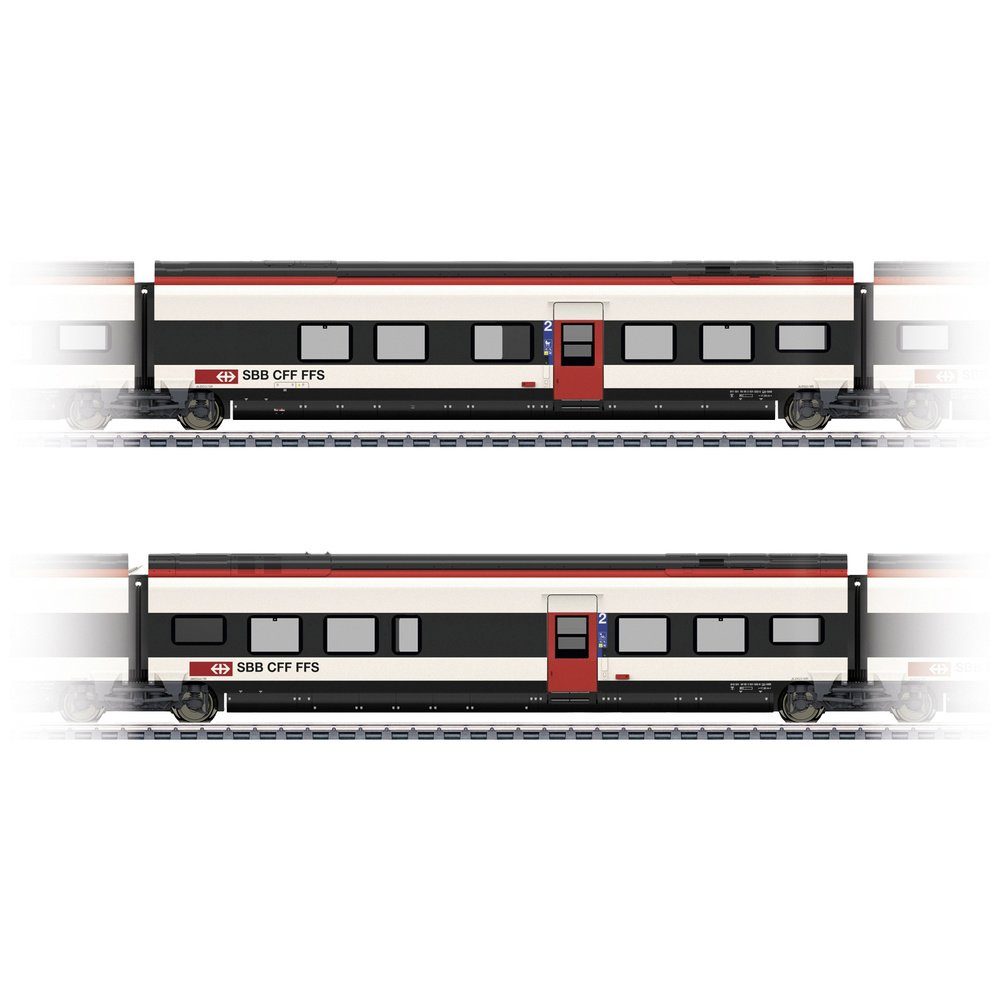 Märklin Personenwagen Märklin 43461 H0 Ergänzungsset 1 zu Giruno der SBB B(B11) 2.Klasse und
