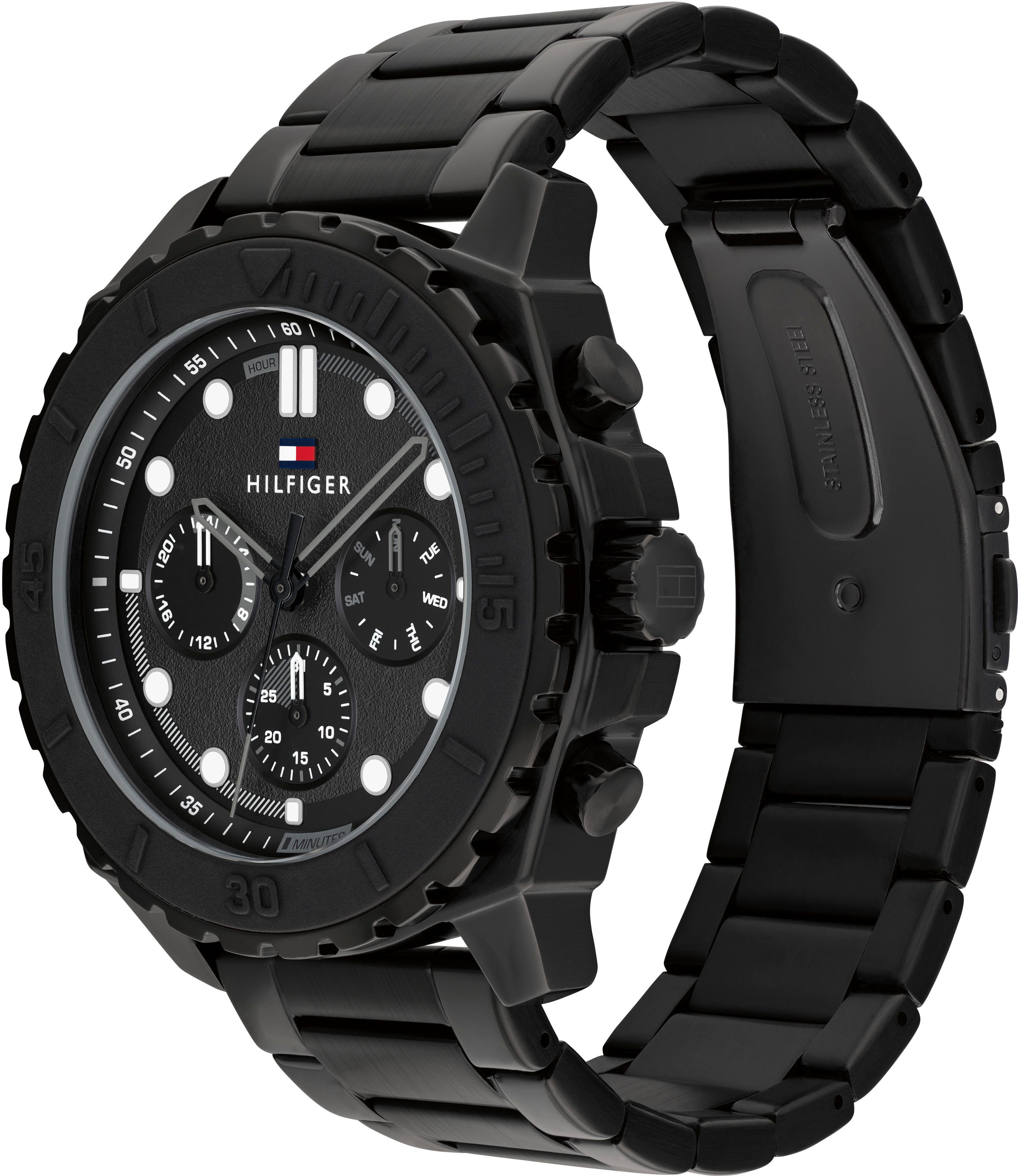 Tommy Hilfiger Multifunktionsuhr MORGAN 1710690, Quarzuhr, Armbanduhr, Herr günstig online kaufen