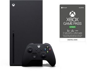Microsoft Xbox Series X 1 TB + Xbox Game Pass Ultimate - 3-Monats-Abo Xbox-Controller