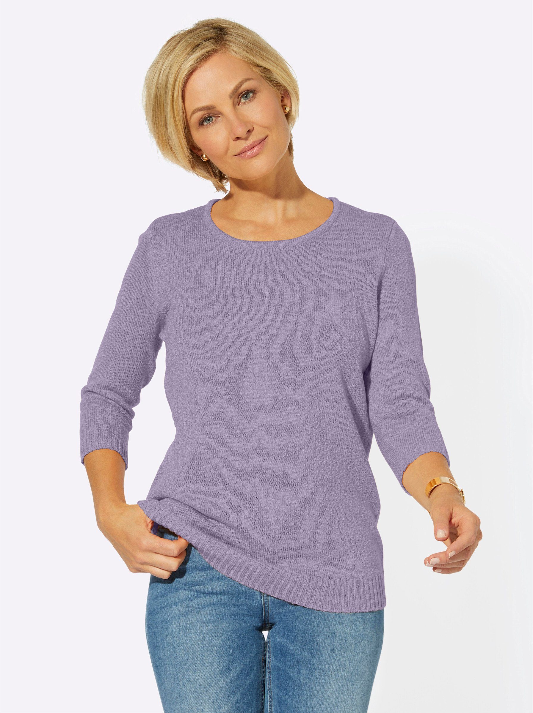 Witt Strickpullover Pullover 3/4-Arm Jersey günstig online kaufen