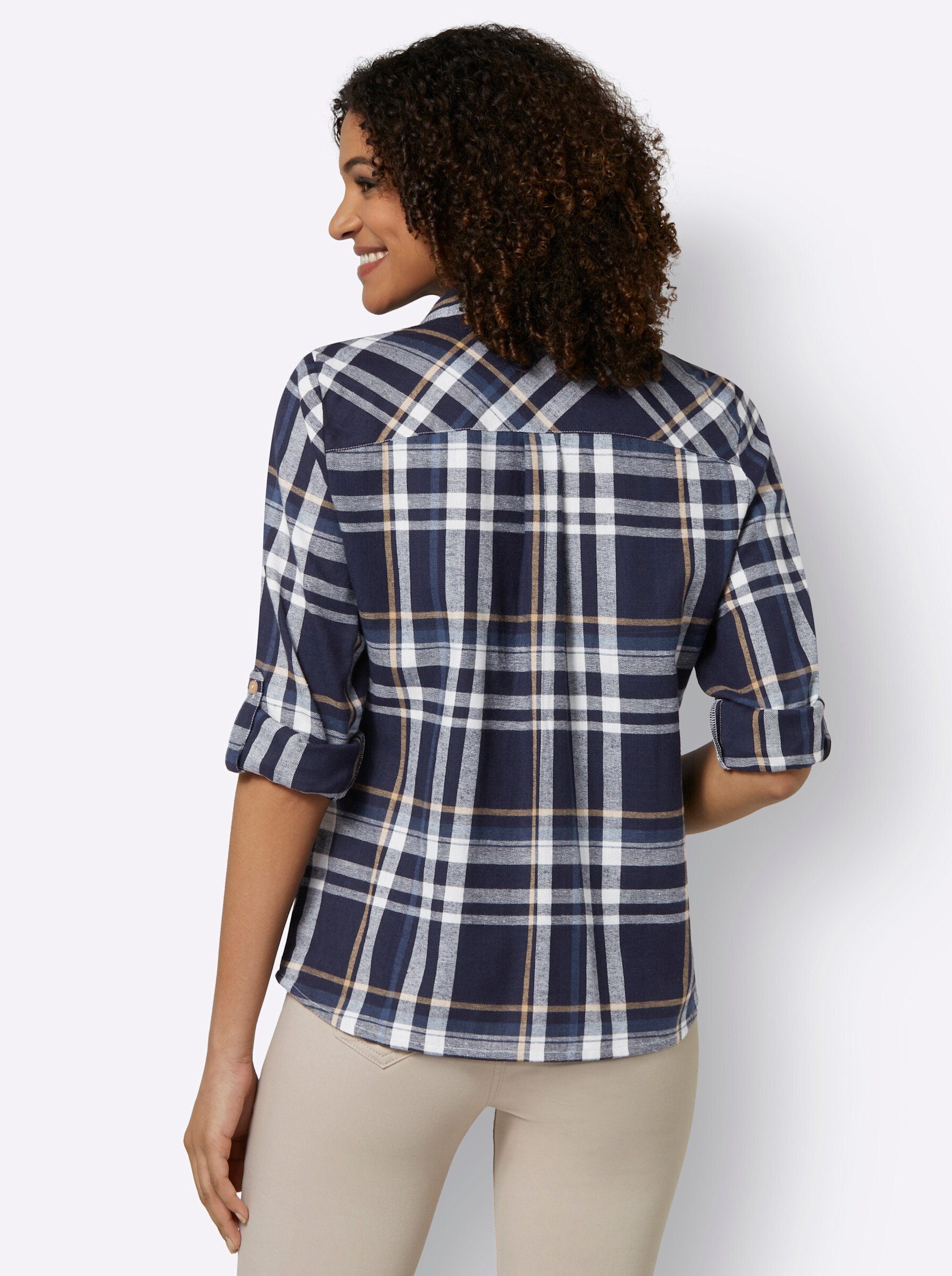Witt Klassische Bluse Flanellbluse . günstig online kaufen
