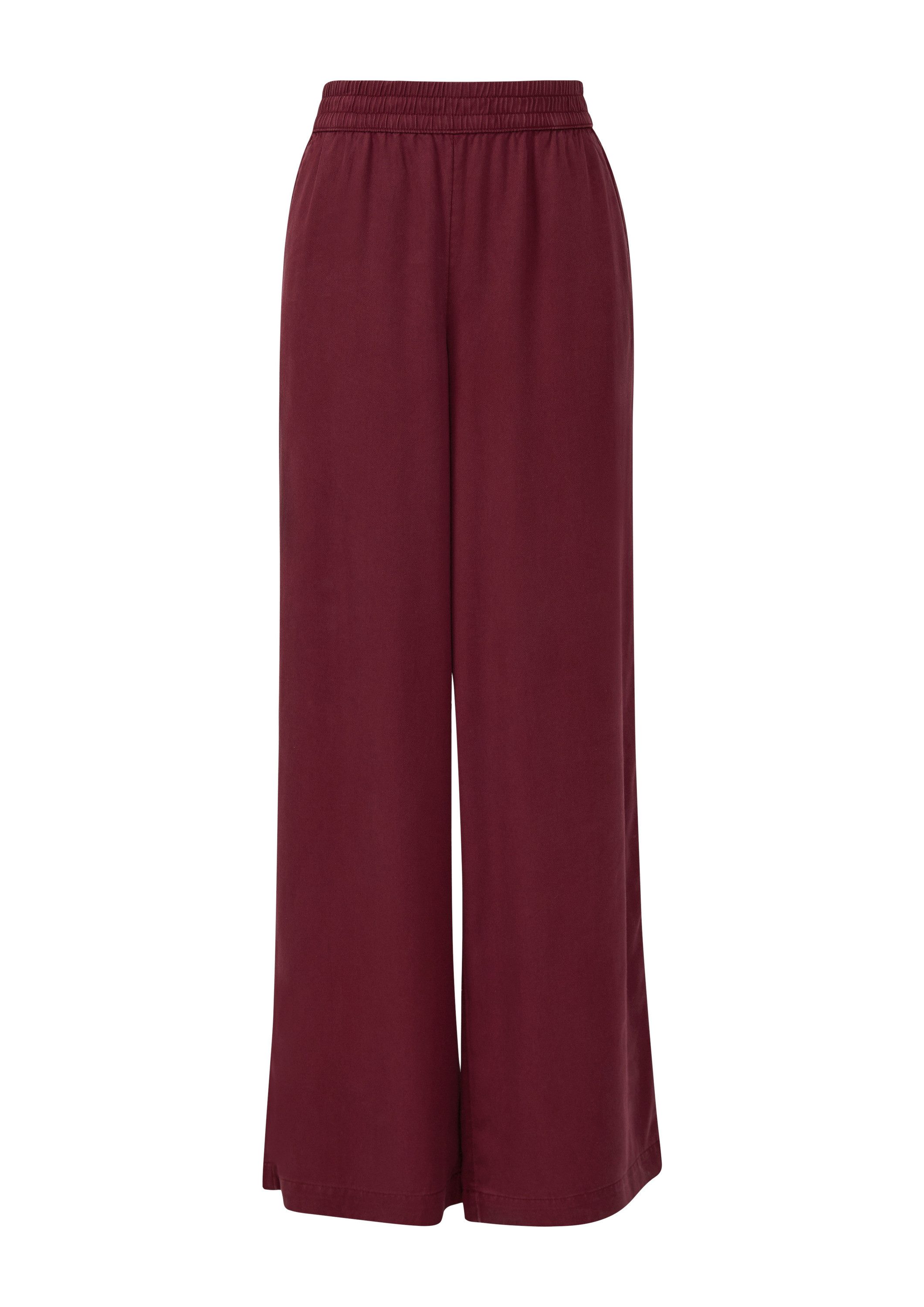 s.Oliver Chinos Hose Twillhose mit Eingrifftaschen und Wide Leg günstig online kaufen