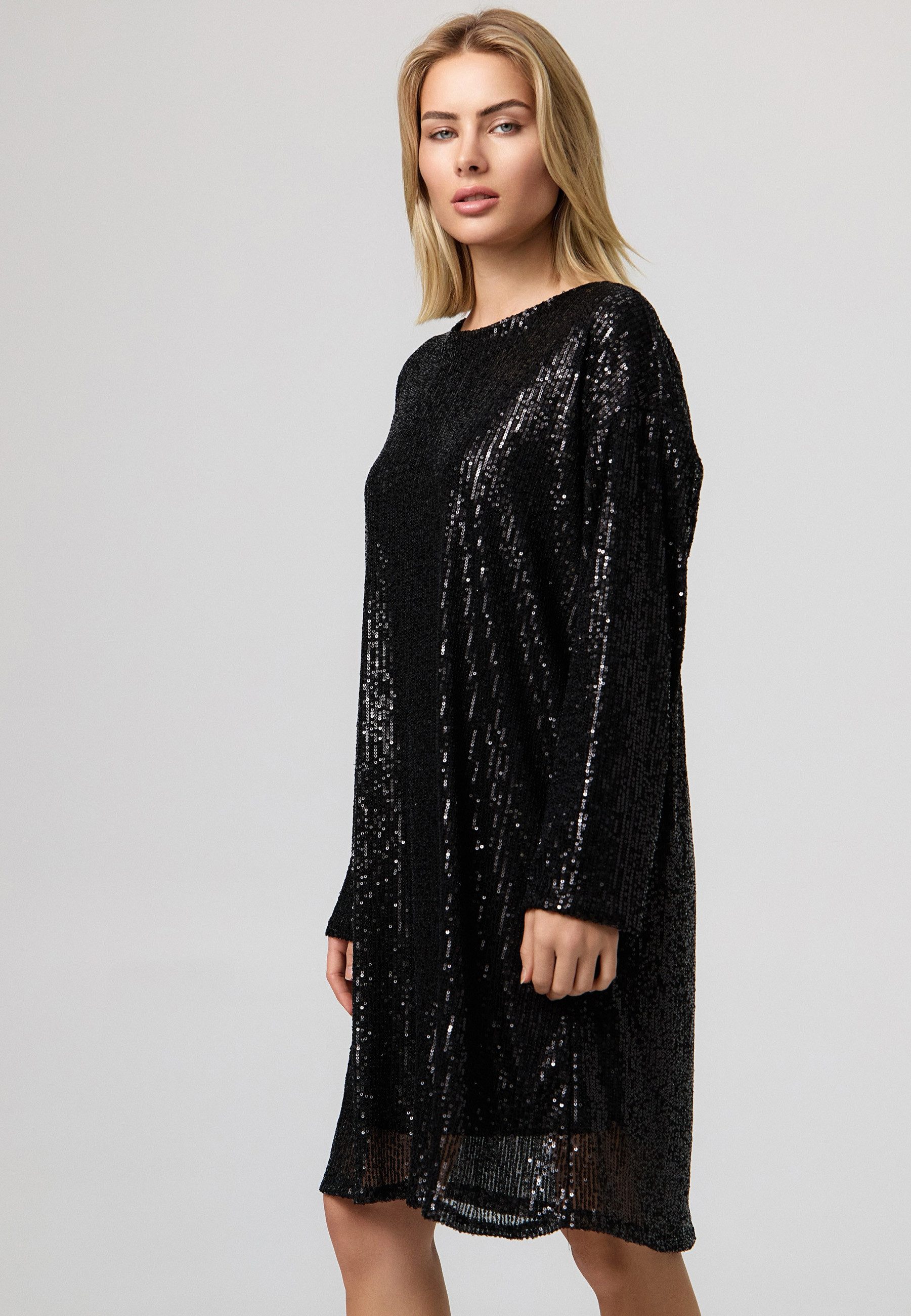 Worldclassca Paillettenkleid Worldclassca Paillettenkleid Dress mit Pailetten Club Partykleid Neu