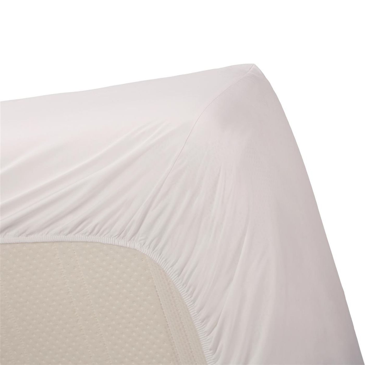 Ambiante Spannbettlaken Bamboo Uni HL_White_UV_UV_90x200 1 günstig online kaufen