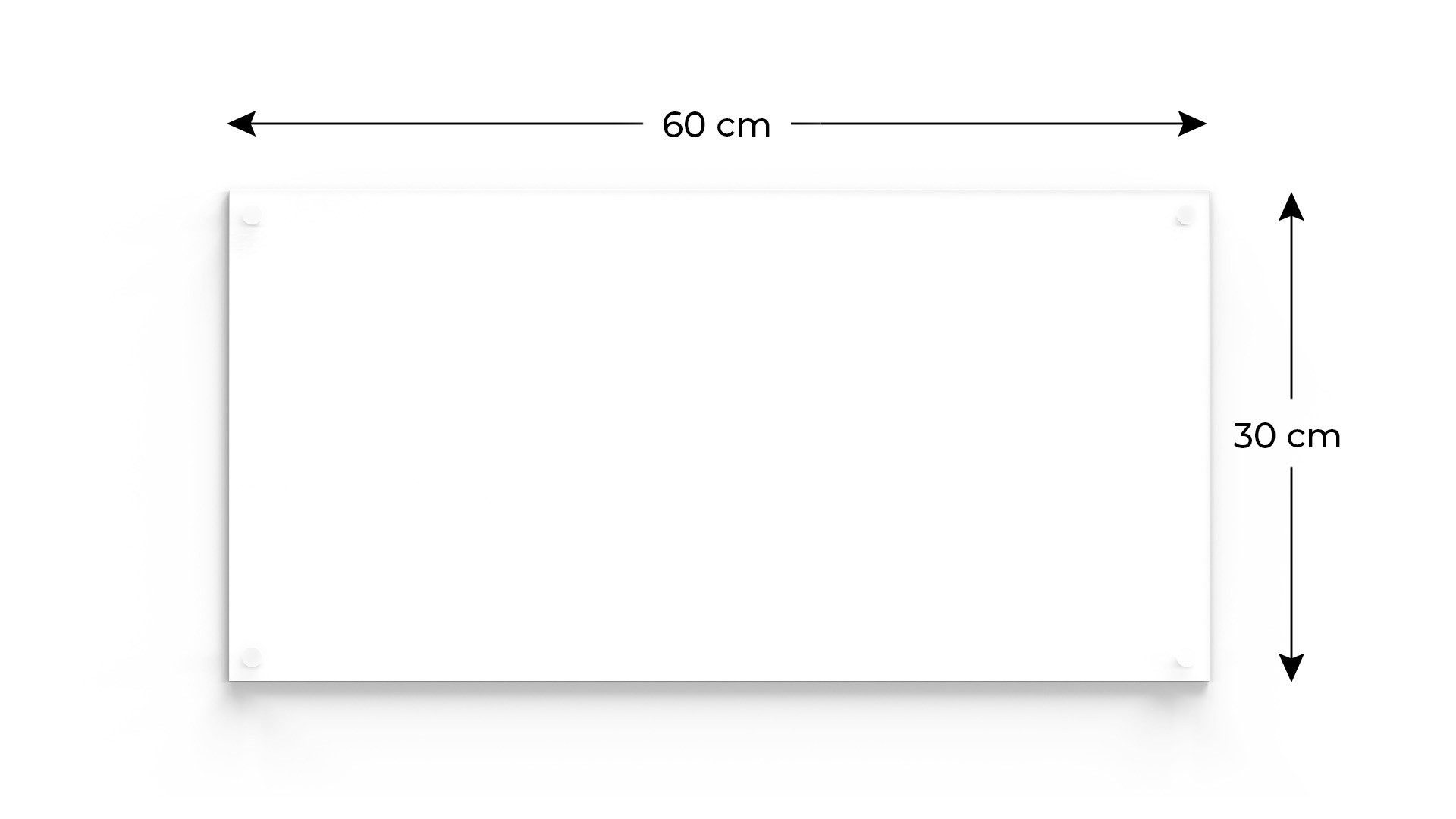 ALLboards Magnettafel Trocken abwischbare Magnetplatte, 90×30 cm günstig online kaufen