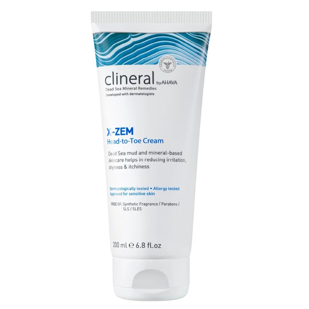AHAVA Körperpflegemittel Intensive whole body cream Clineral X-ZEM (Head -to-Toe Cream) 200ml