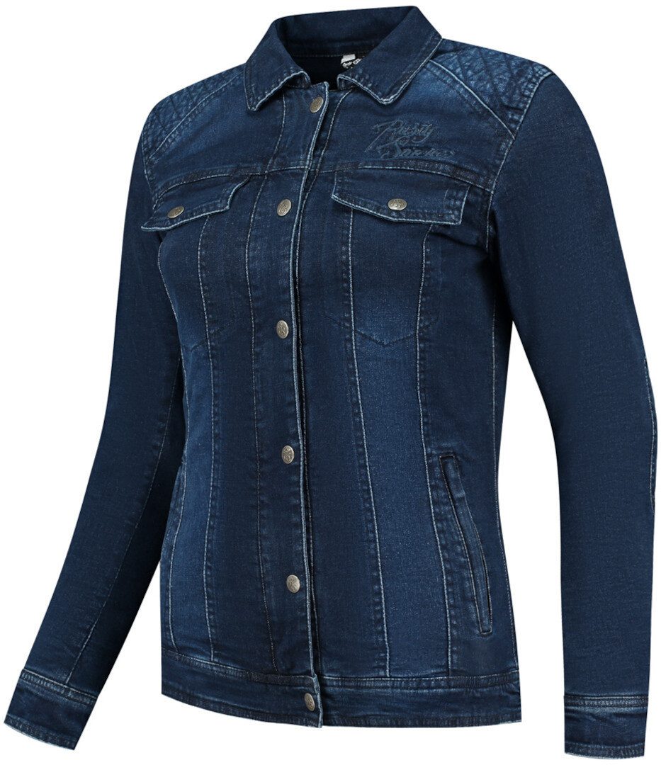Rusty Stitches Motorradjacke Dolly Damen Motorrad Textiljacke