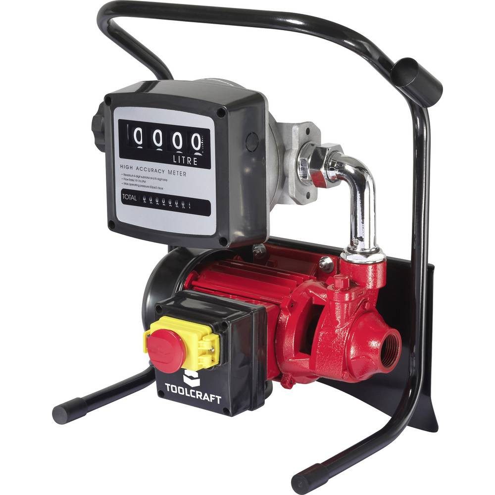 TOOLCRAFT Wasserpumpe TO-10598313 Elektrische Diesel- und Heizölpumpe 230 V/AC 2100 l/h