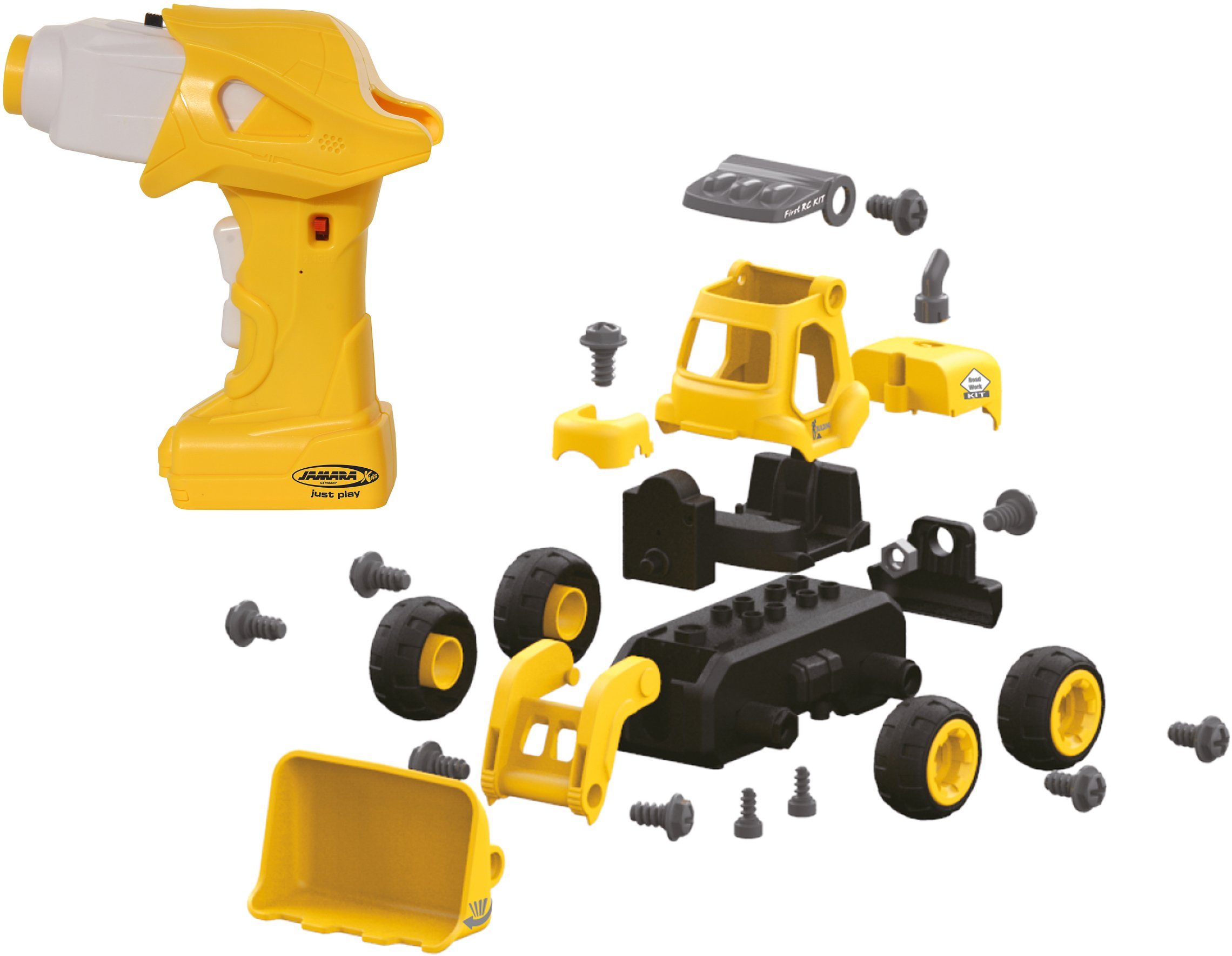 Jamara RC-Bagger First RC - Radlader (27-tlg), mit Akkuschrauber günstig online kaufen
