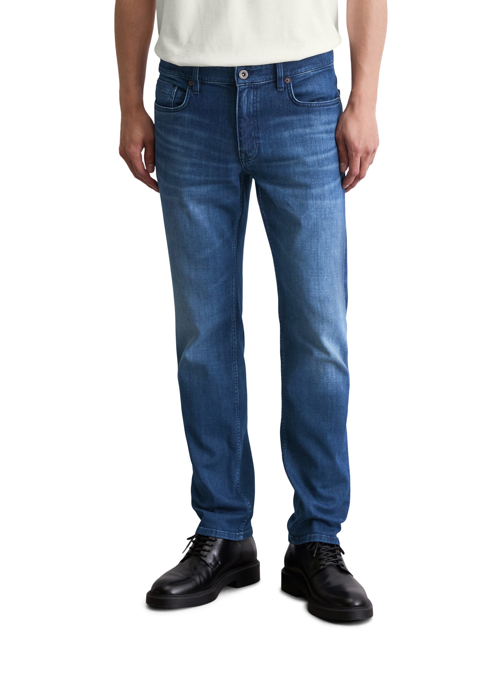 Marc O'Polo Regular-fit-Jeans aus softem Cashmere-Touch-Denim