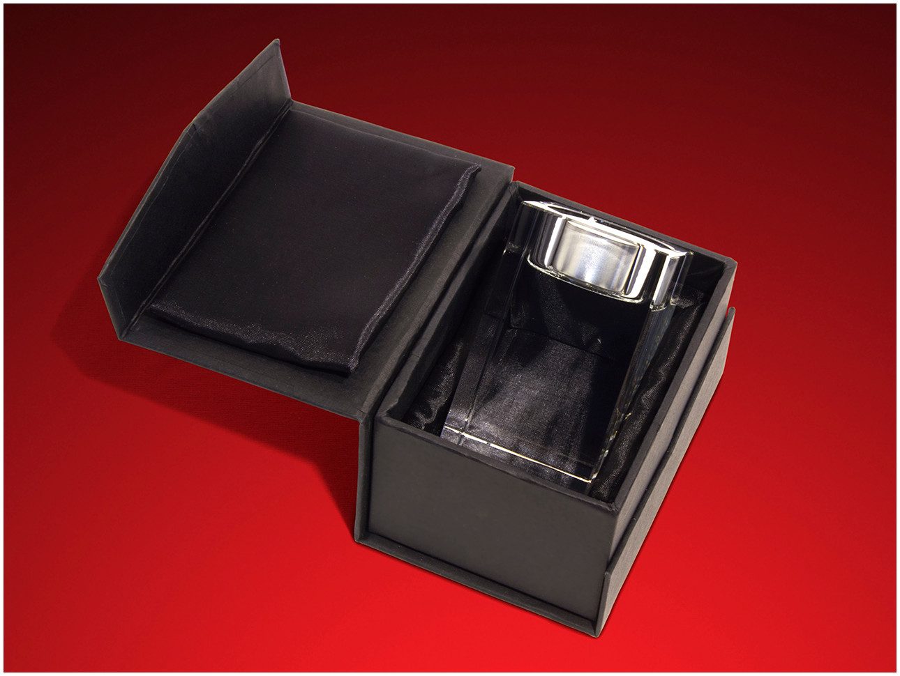 GLASFOTO.COM Teelichthalter Advents-Teelichthalter (einzeln), Weihnachten, Kristallglas, 3D-Motive (1), aus Kristallglas – Bild 4 von 5