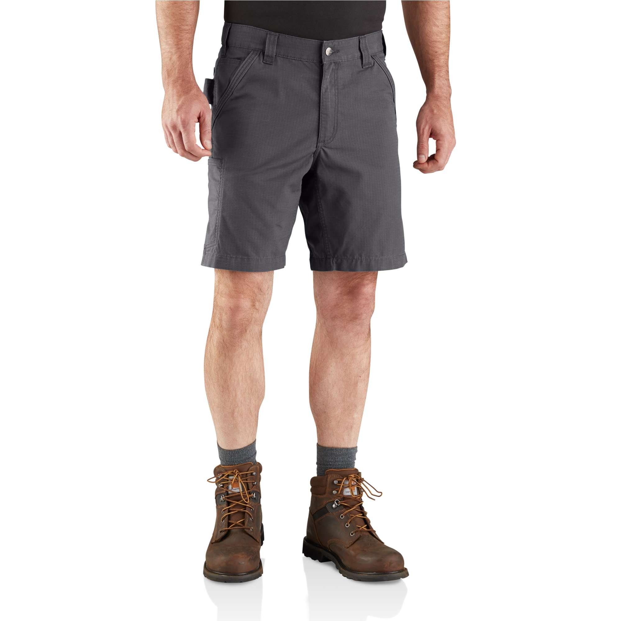 Carhartt Cargoshorts Force Broxton Utility Work Short Stretch-Ripstop Gewebe Shadow