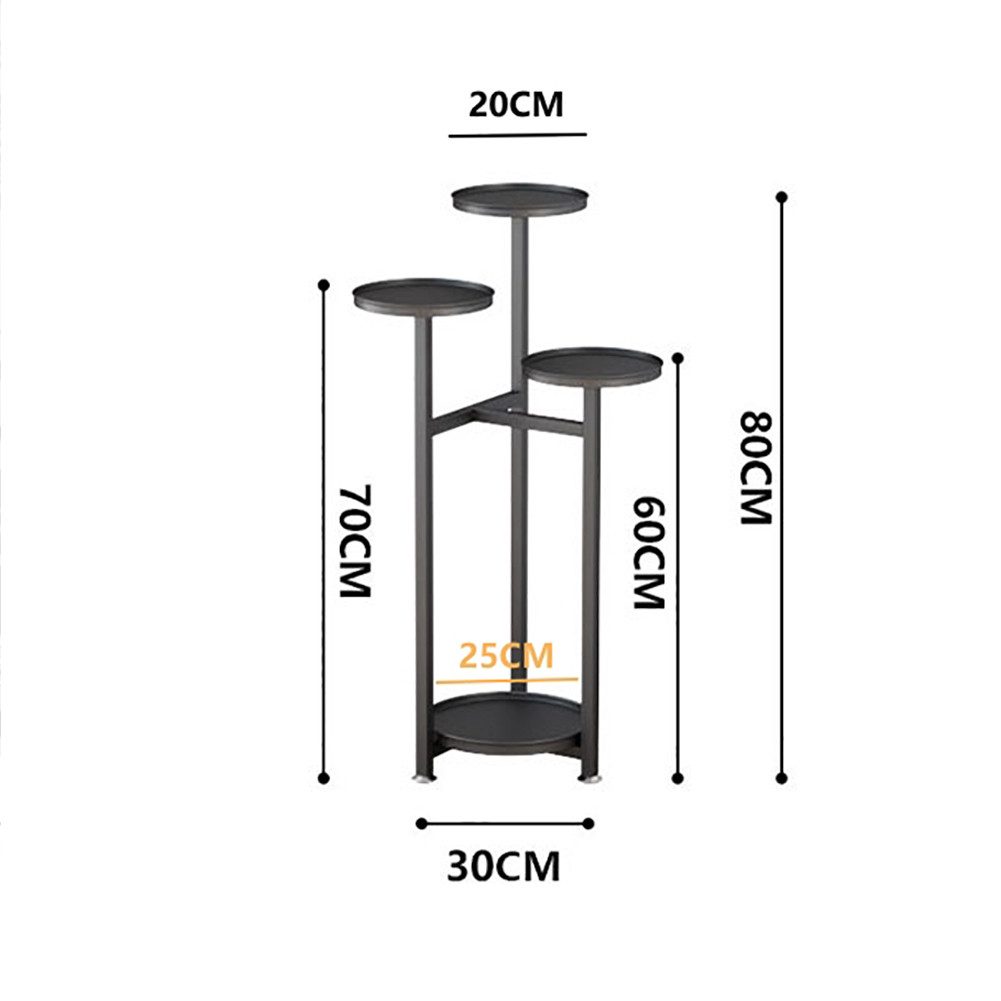 GarveeMore Blumenständer 80/100/120 Pflanze Stand MultiLayer Pflanzenstände günstig online kaufen