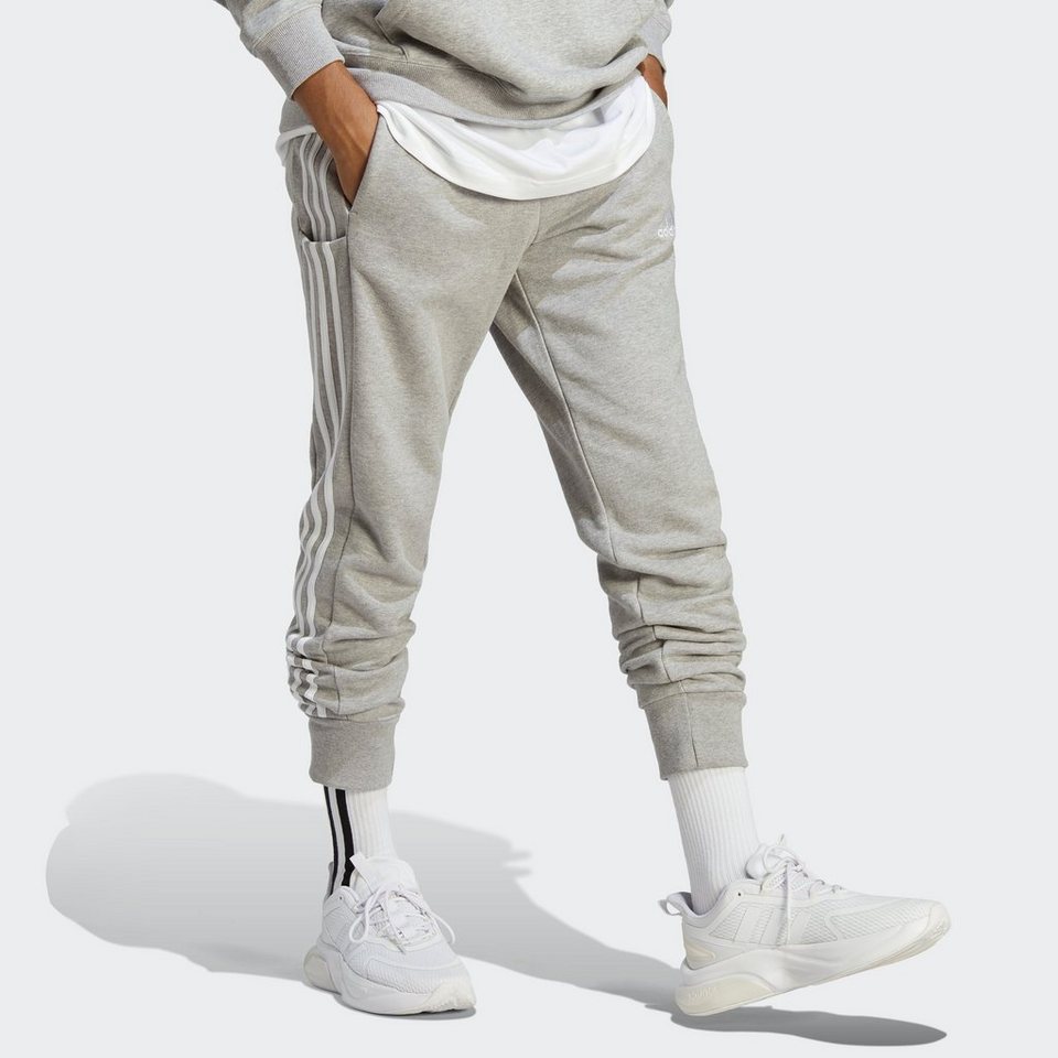 adidas Sportswear Sporthose ESSENTIALS FRENCH TERRY TAPERED CUFF 3STREIFEN  HOSE (1-tlg)