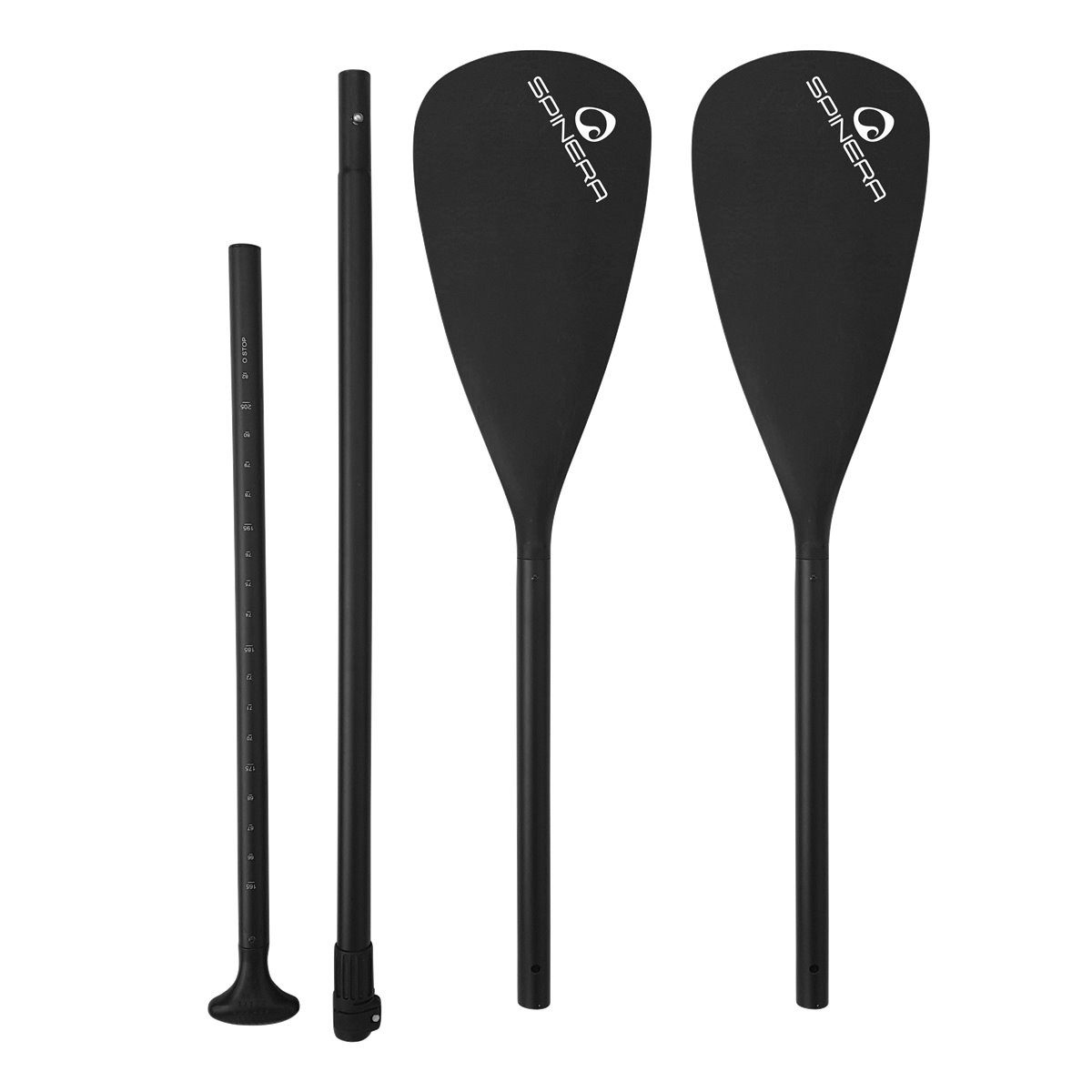 Spinera Spinera CLASSIC Sup Kayak Paddle 2-in-1 Dual Tech Alu Paddel 4-teilig SUP-Paddel