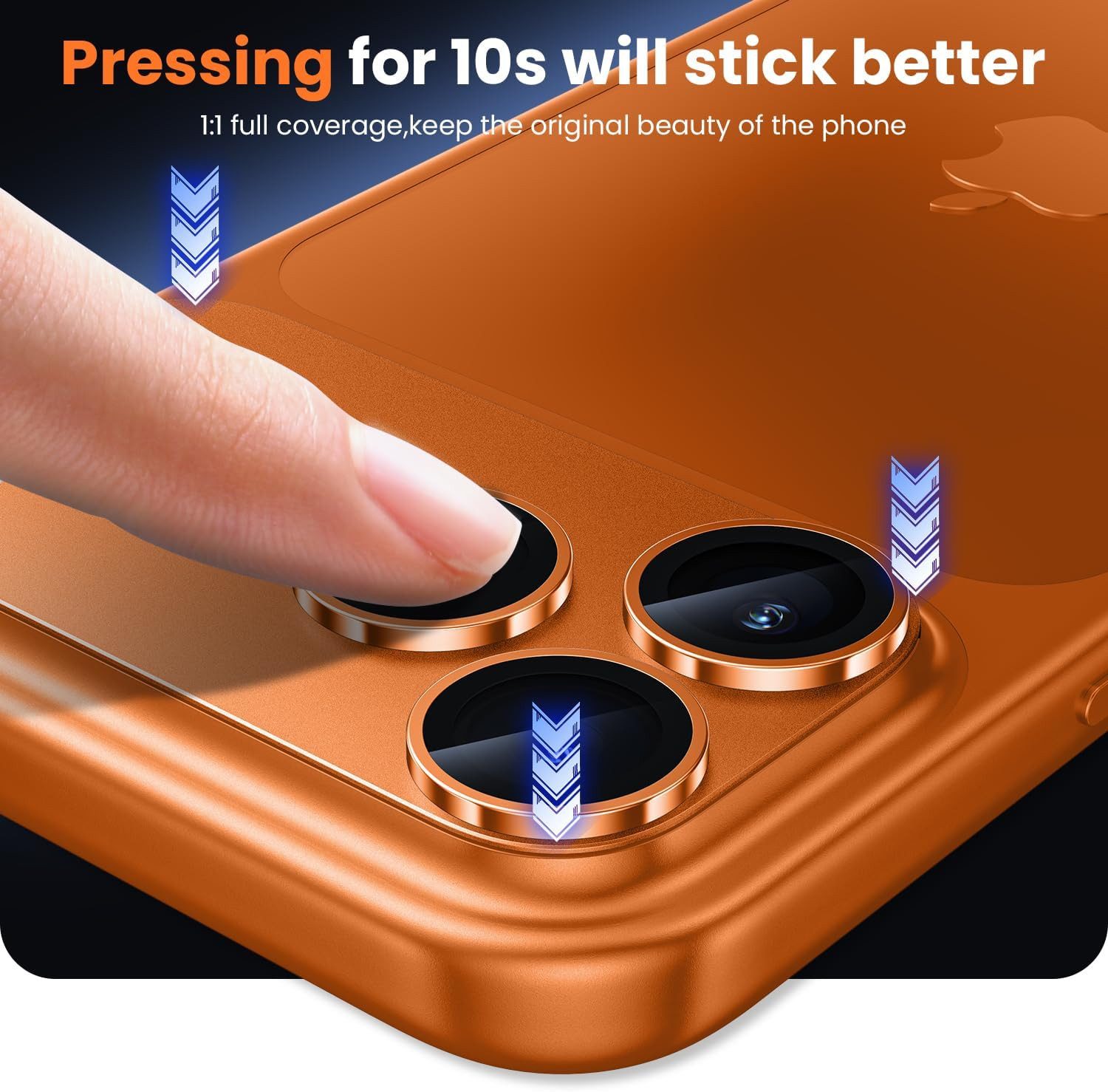 MSM Kameraschutzglas 3D Kameraglas für Apple iPhone 17 Pro Max Panzerfolie Titan – Bild 3 von 5