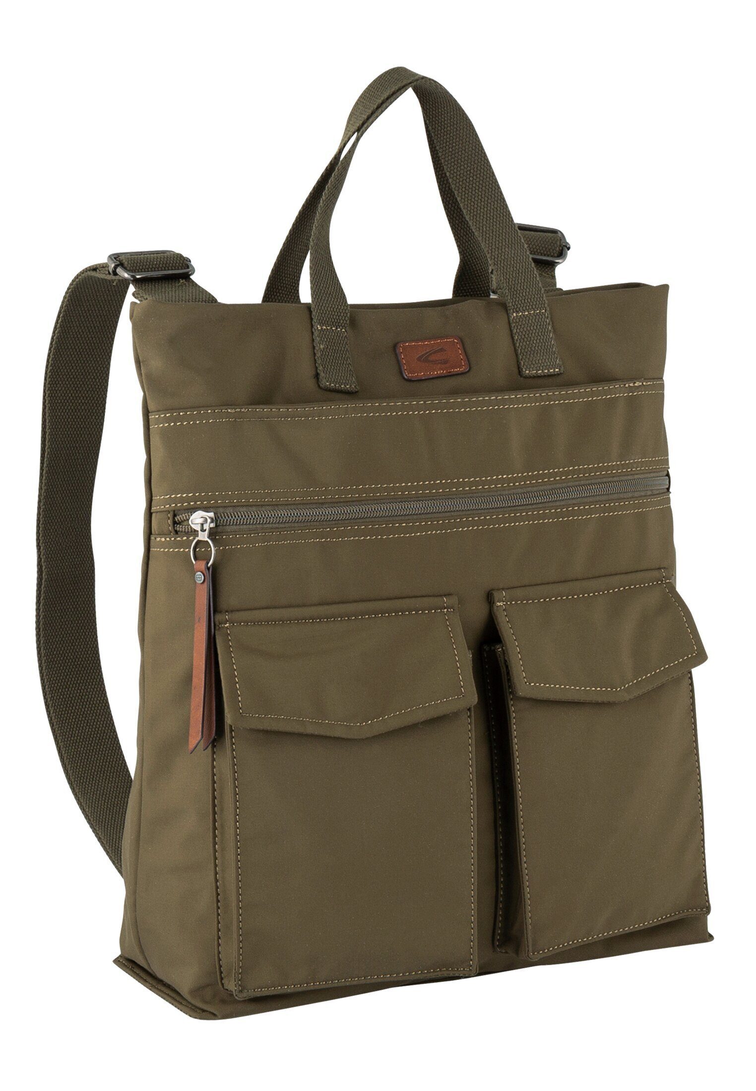 camel Khaki Nylon aus Freizeitrucksack active mattem