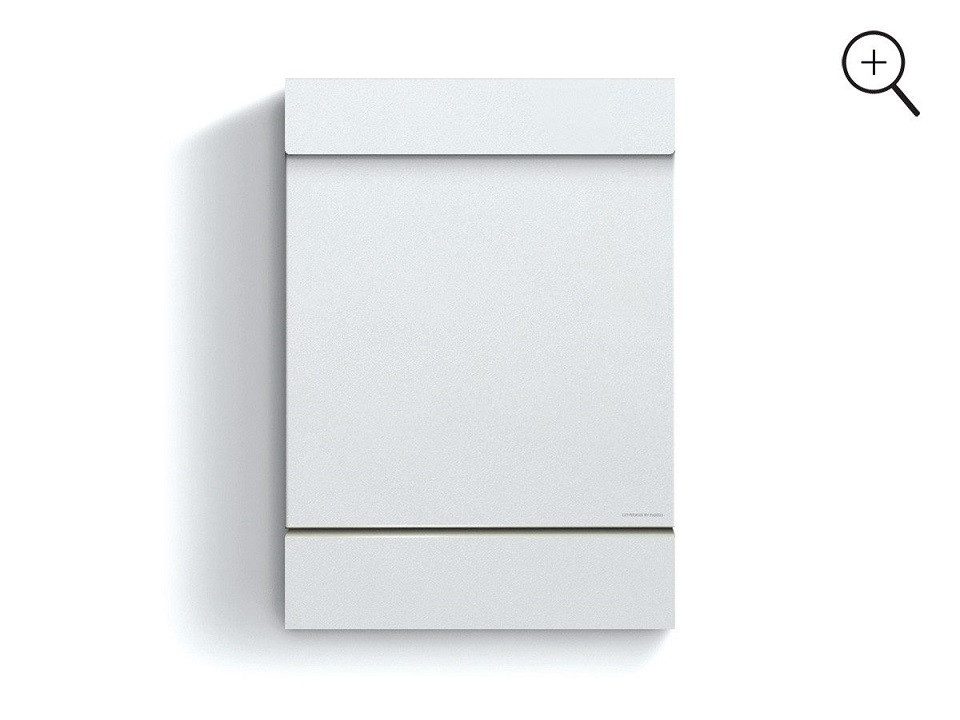 Radius Wandbriefkasten Briefkasten Letterman M inkl. LED-Licht, Mit LED-Beleuchtung